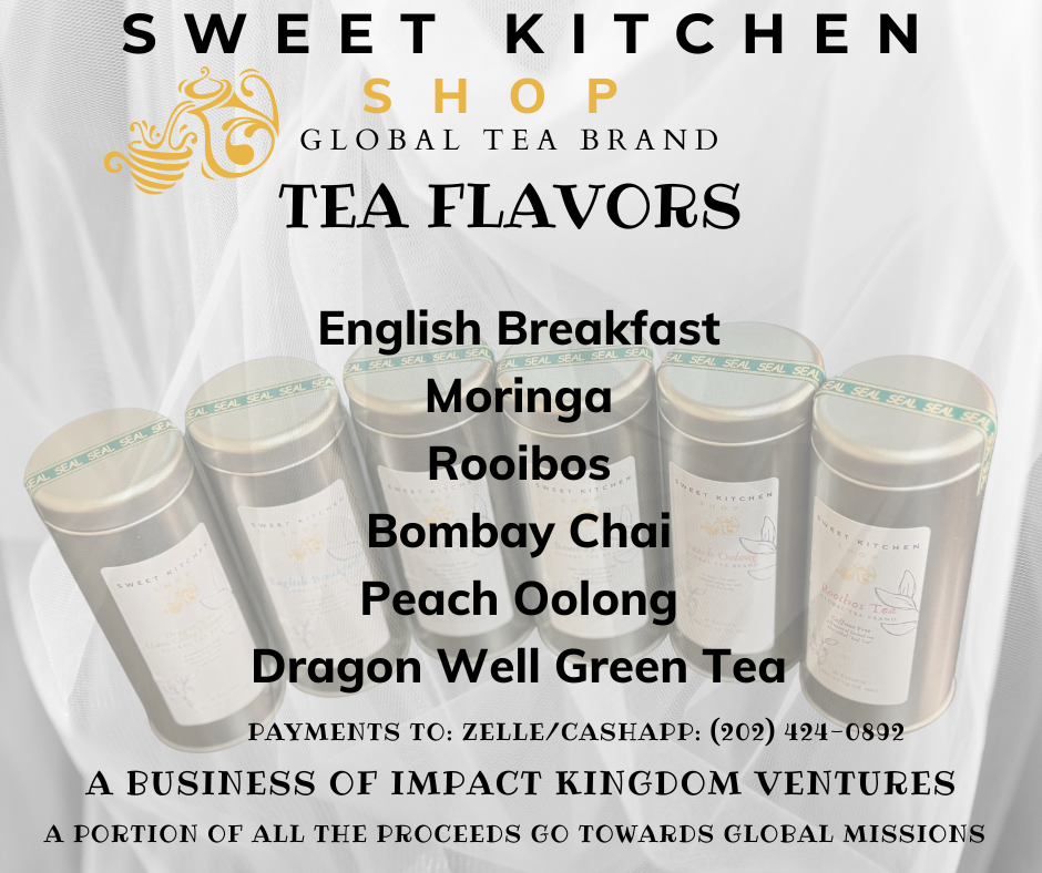 Sweet Kitchen Shop tea tins